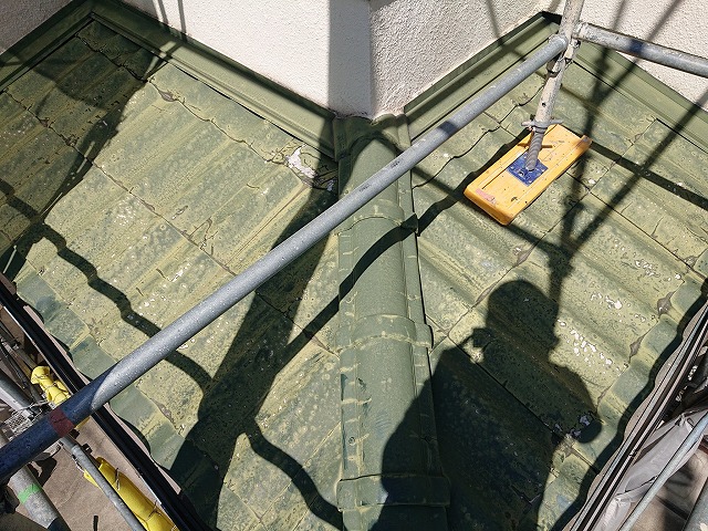 かわらUが使用されていた屋根